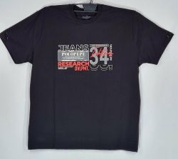 Мъжка тениска големи размери с щампа 28 000088