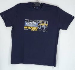 Мъжка тениска големи размери с щампа 28 000090