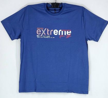 Мъжка тениска големи размери с щампа 28 000087