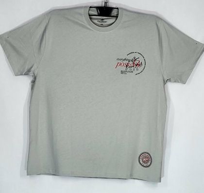 Мъжка тениска големи размери с щампа 28 000092