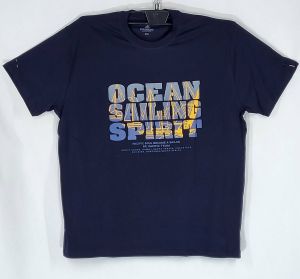 Мъжка тениска големи размери с щампа 28 000084