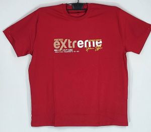 Мъжка тениска големи размери с щампа 28 000085