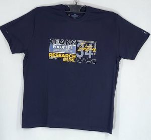 Мъжка тениска големи размери с щампа 28 000090