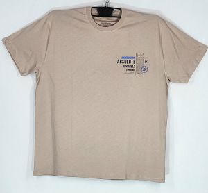 Мъжка тениска големи размери с щампа 28 000094