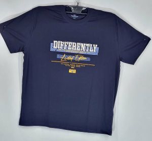 Мъжка тениска големи размери с щампа 28 000096