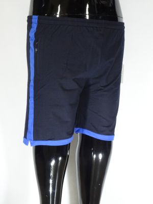 Мъжки къси панталони в големи размери с кант отстрани в два цвята 23 00070