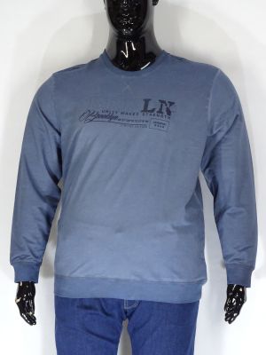 Мъжка блуза в големи размери от финна варена вата в два цвята  20 00329