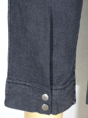 Дамски макси дънки тип шалвар в големи размери в два цвята с колан 02 00293