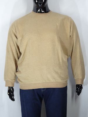 Мъжка блуза в големи размери от рипсена плътна материя с ластик  в четири цвята  20 00412