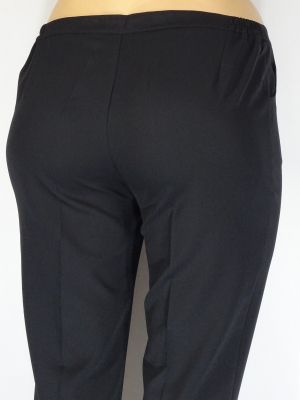 Дамски макси тънък официален панталон с ръб 03 00390