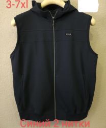 Мъжки елек от тънко трико в големи размери  20 000497